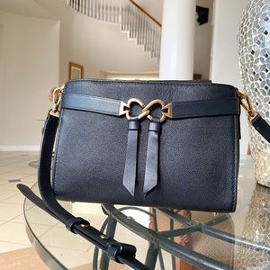 Kate Spade black toujours medium crossbody purse